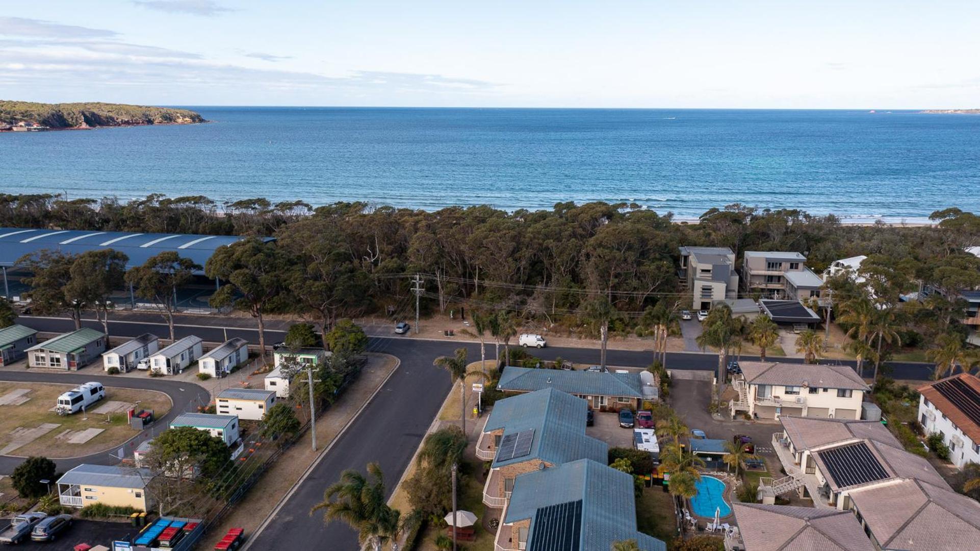 Beachfront Apartments Merimbula Eksteriør bilde