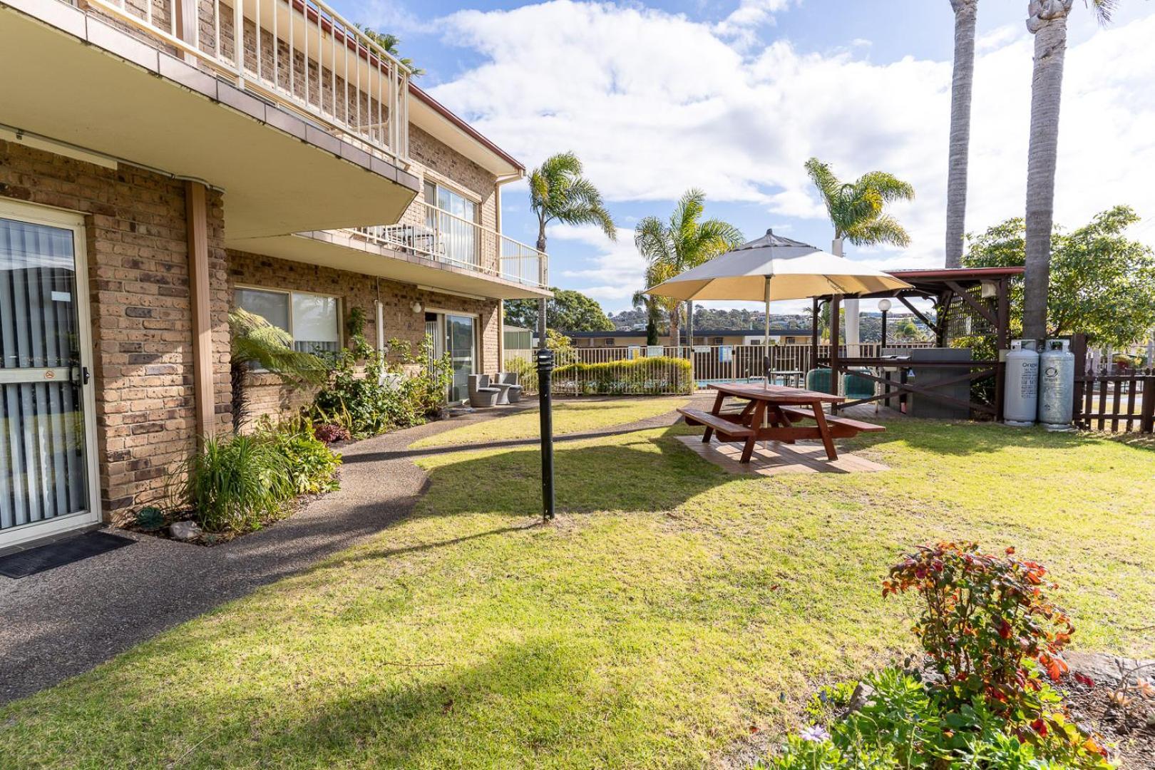 Beachfront Apartments Merimbula Eksteriør bilde
