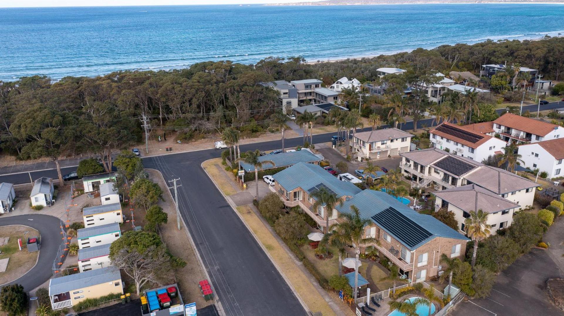 Beachfront Apartments Merimbula Eksteriør bilde